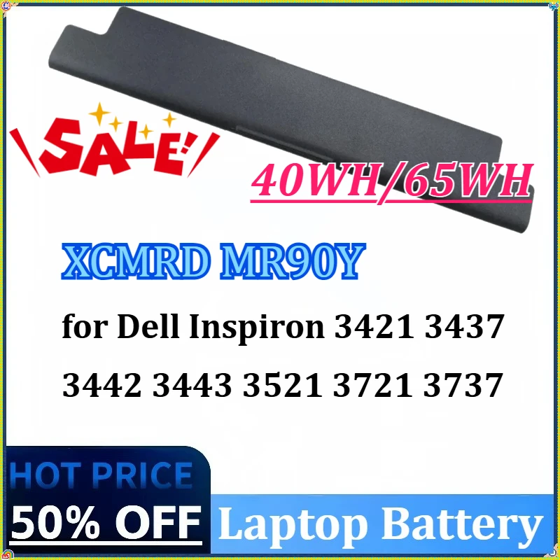

XCMRD MR90Y Laptop Battery for Dell Inspiron 3421 3437 3442 3443 3521 3721 3737 5421 5437 5537 3537 5521 5721 5737 7447