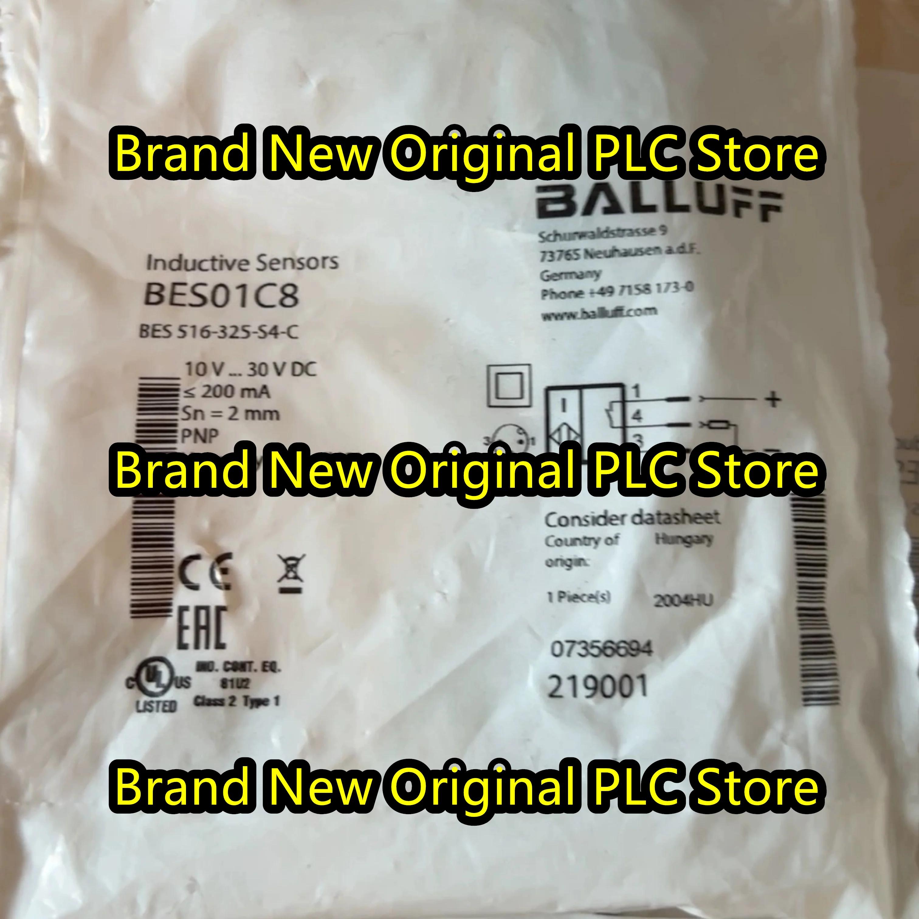 

Proximity BES01C8 BES 516-325-S4-C new original