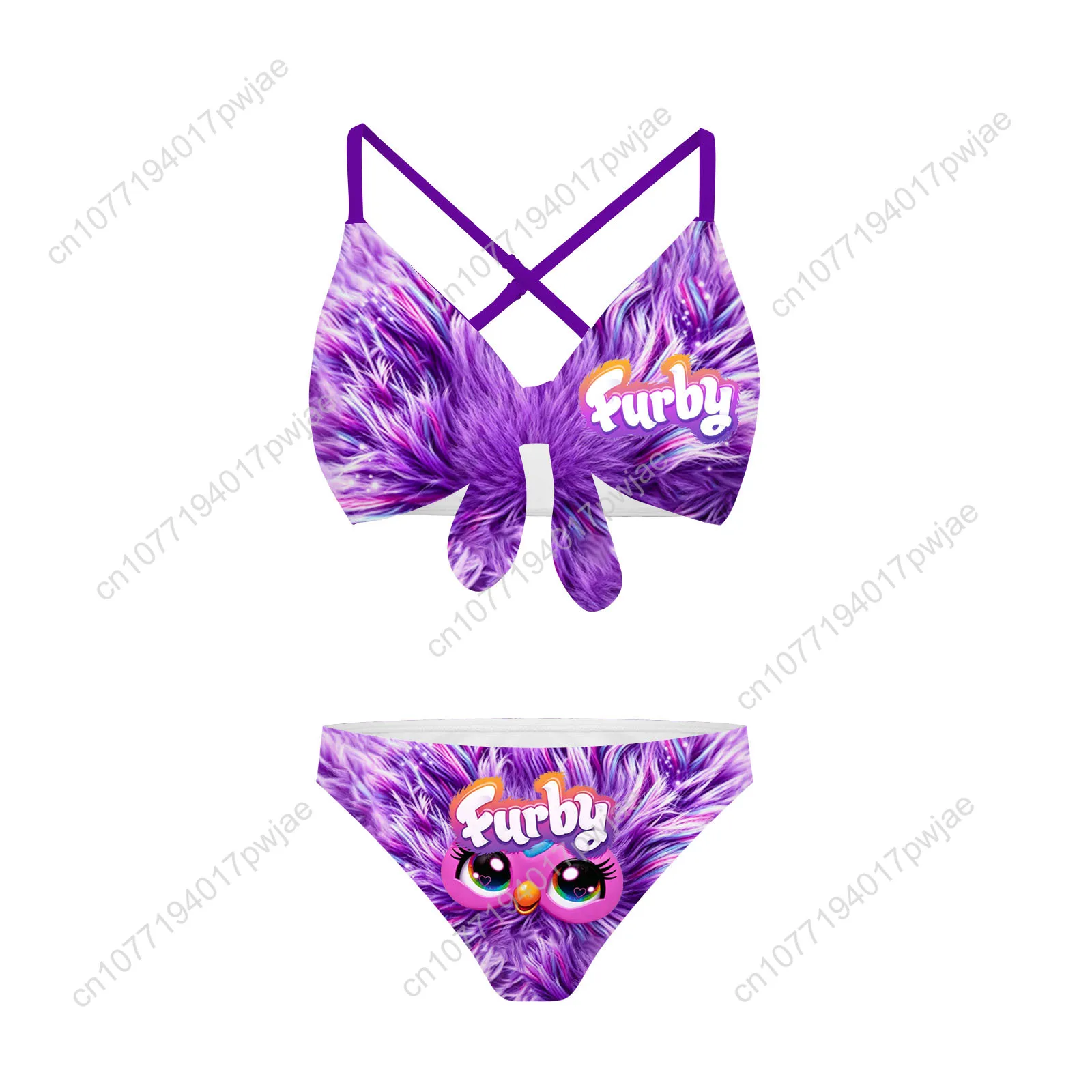 

My Little Pony Bathing Suits Cross Strap Suspenders Swimsuits Womens Bikini Pool Party Beach Swimwear Customized Beachwear