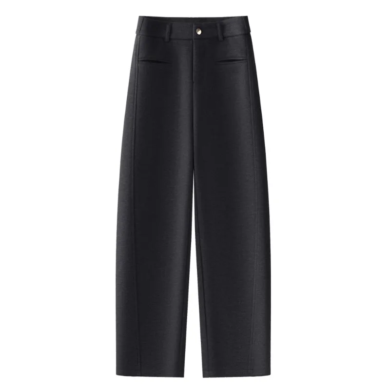 المشمش الصوف الموز السراويل النسائية والشتاء مزاجه الحريم السراويل Scimitar المنجل السراويل