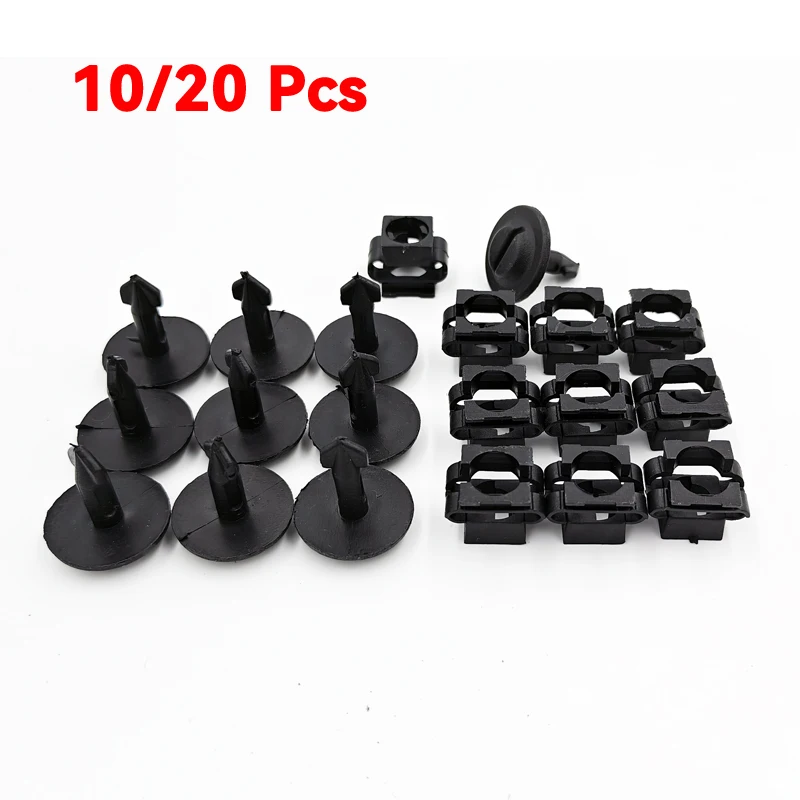 

Car Undertray Guard Engine Under Cover Hood Snap Fixing Clips & Screws for AUDI A3 A4 A6 for VW Passat B5 for SKODA Superb