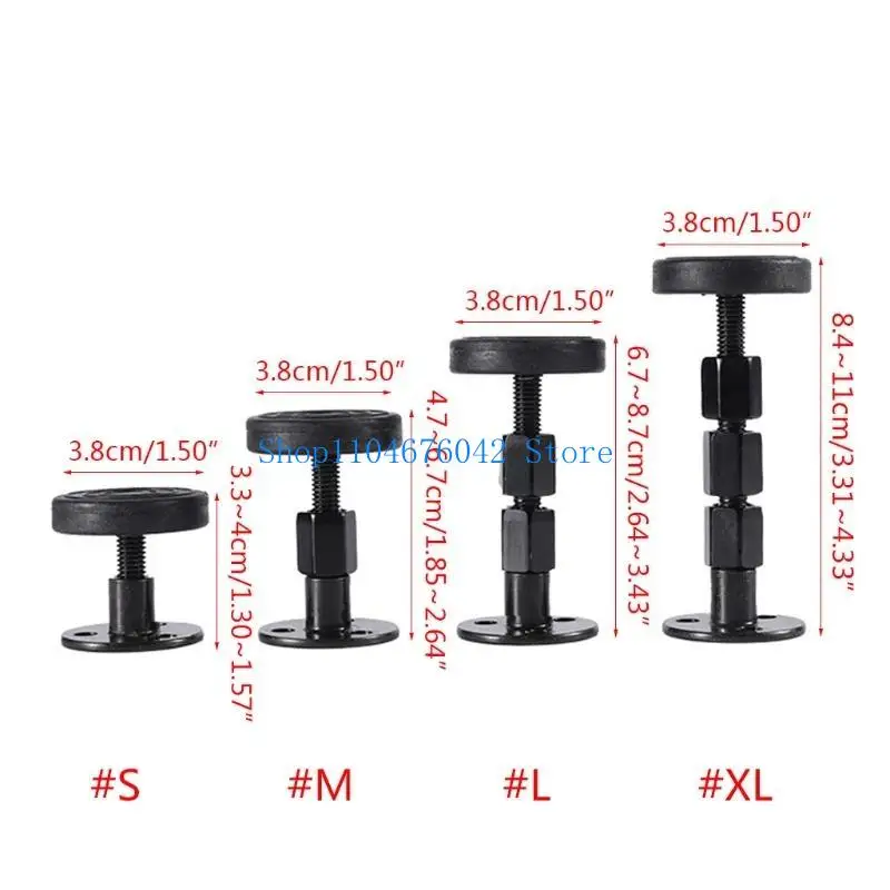 Black Headboards Prevent Loosening Fixer Anti-collision Headboard Stoppers Adjustable Threaded Bed Frame Anti-shake Tool