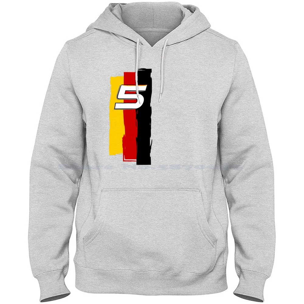 Sebastian Vettel 100% Cotton Hoodie Sebastian Vettel 5 Germany German Flag