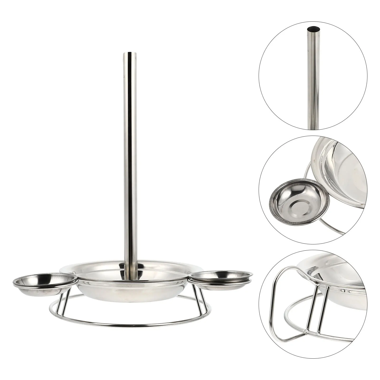 

Stainless Steel Chicken Rack Bbq Grill Roasting Bracket Heat Resistant Outdoor Camping Barbecue Rack Non-Stick Chicken