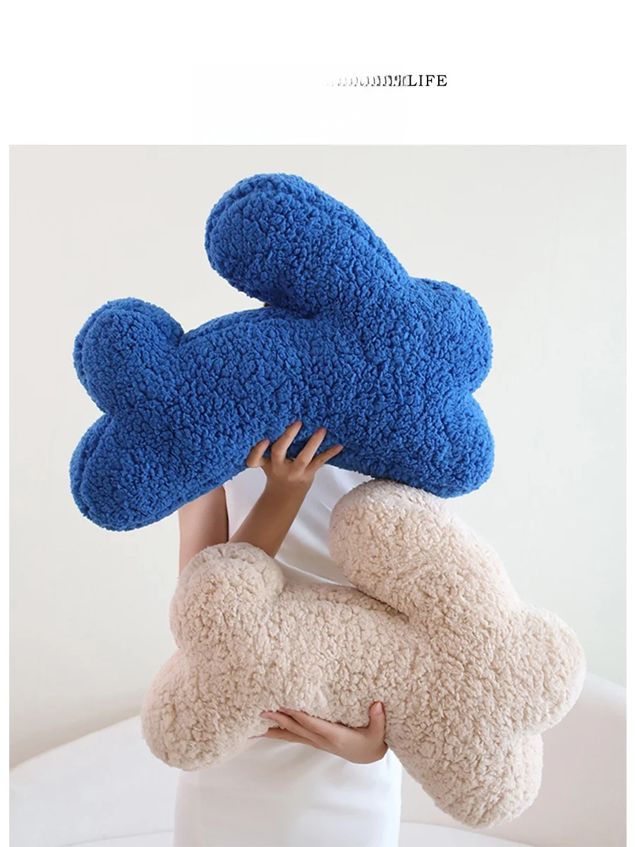 

Современная упрощенная подушка-кролик для гостиной, креативная декоративная подушка-талисман, наполнитель из ПП хлопка