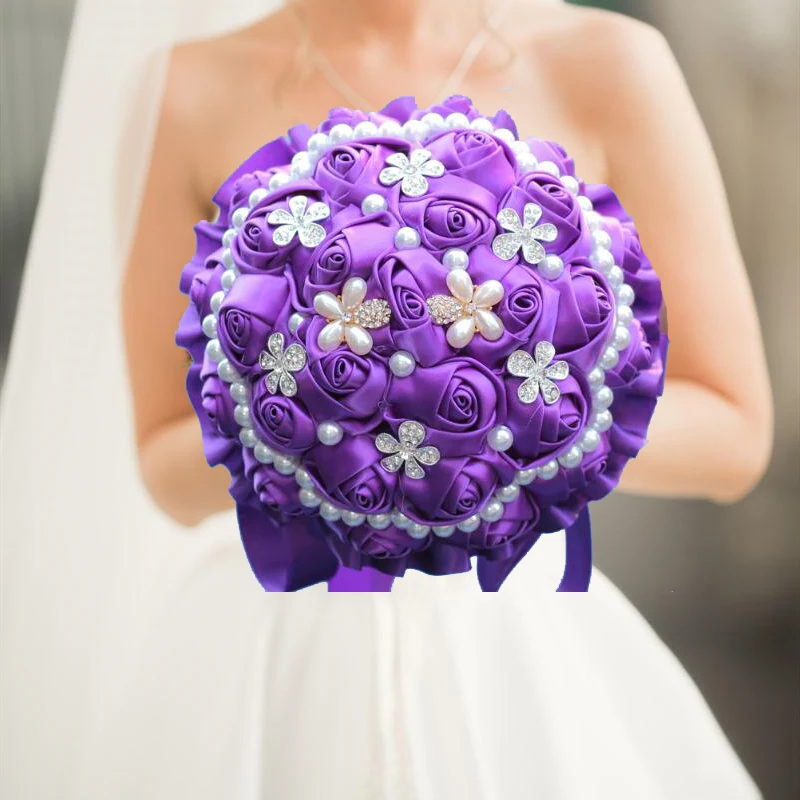 

Purple Wedding Bouquet Bridal Bouquet