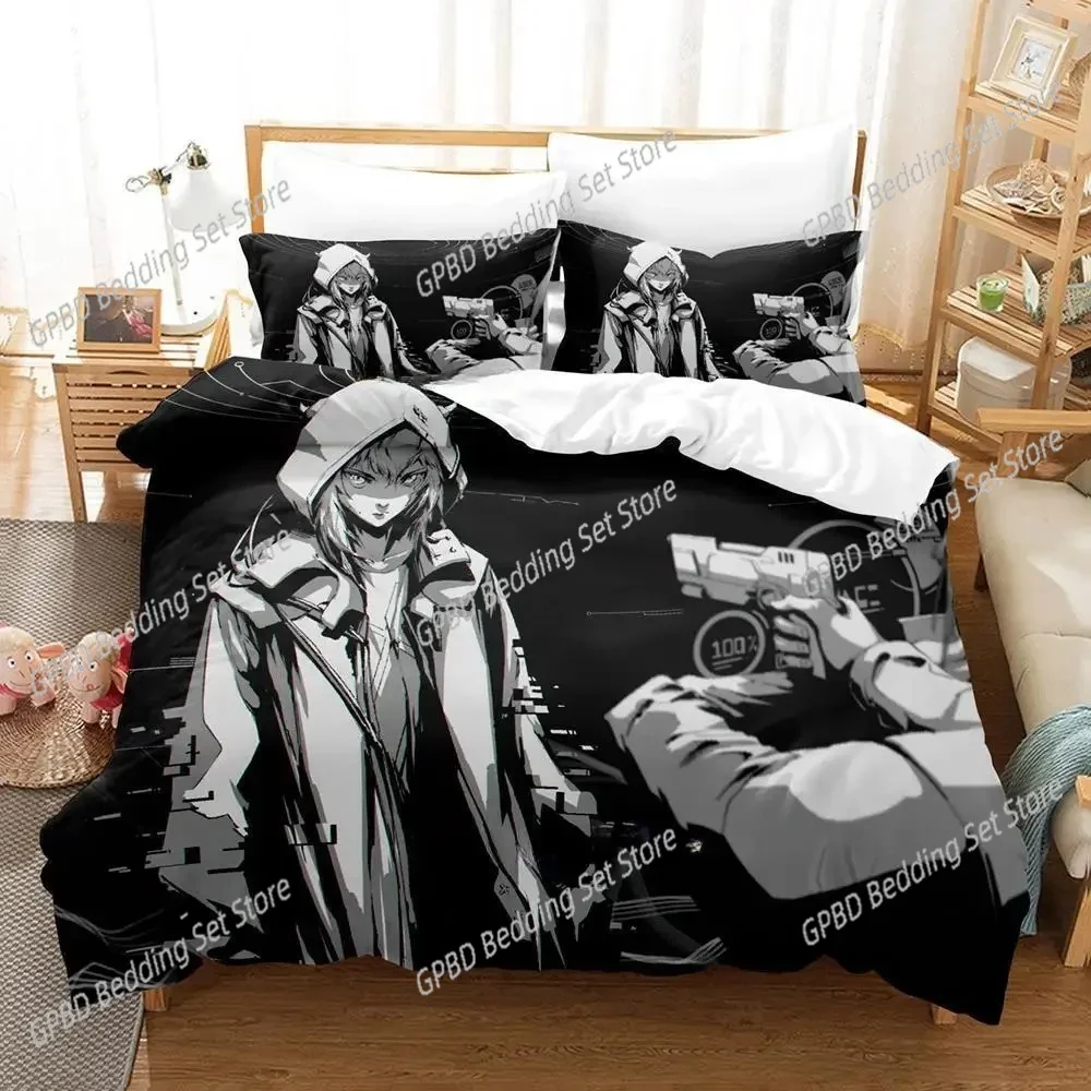 New Cytus II Bedding Set Single Twin Full Queen King Size Bed Set Adult Kid Bedroom Duvet cover Sets 3D Print Game Bed Sheet Set