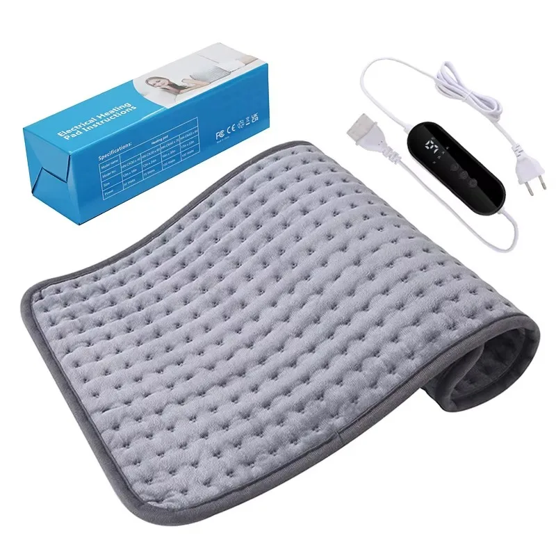 

Washable Electric Back Shoulder Neck Heating Pad Blanket Automatic Off Heating Body Relaxing Quilting Technique Winter