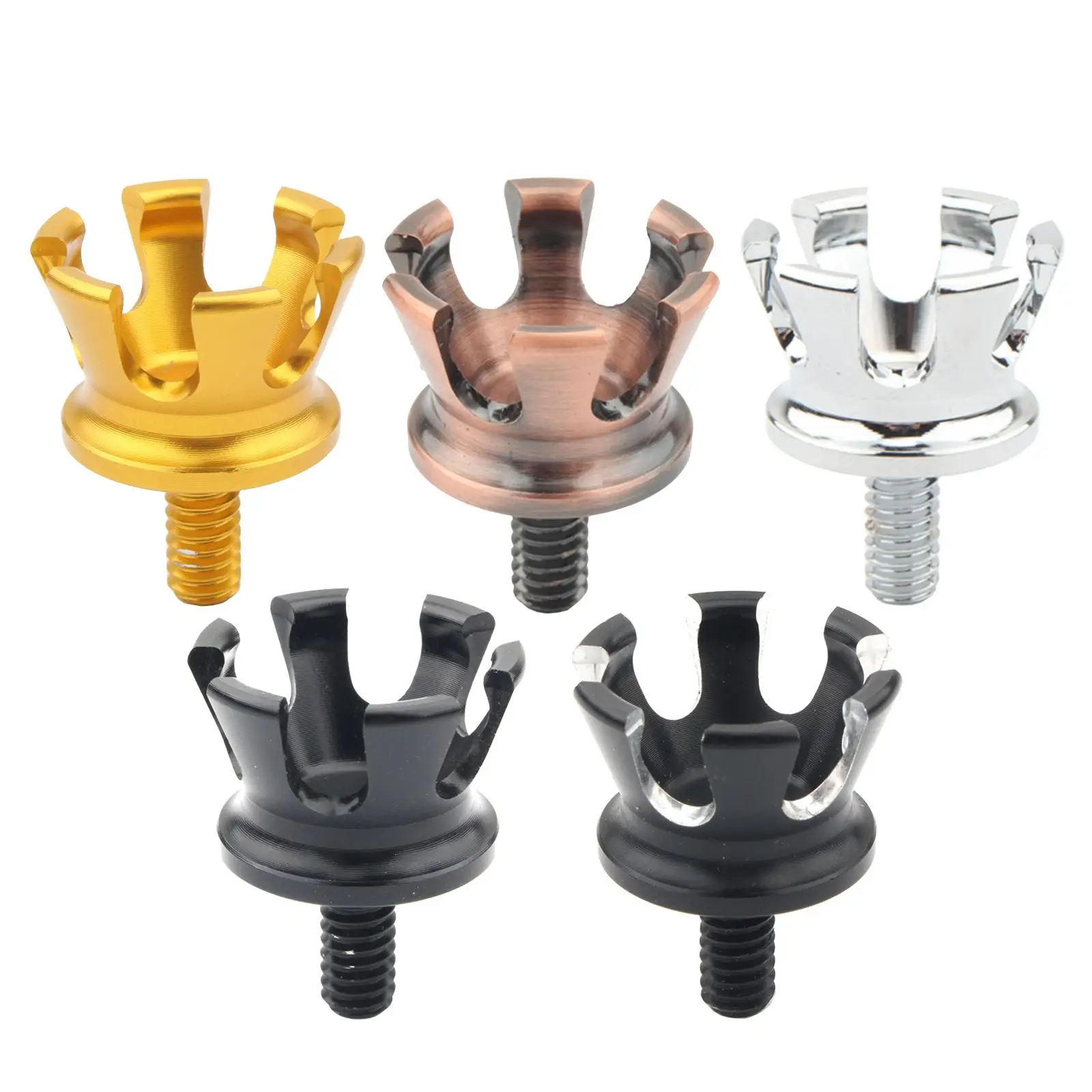 

1/4 "винт сиденья в стиле короны, болты с накатанной головкой для Harleys, прочные аксессуары