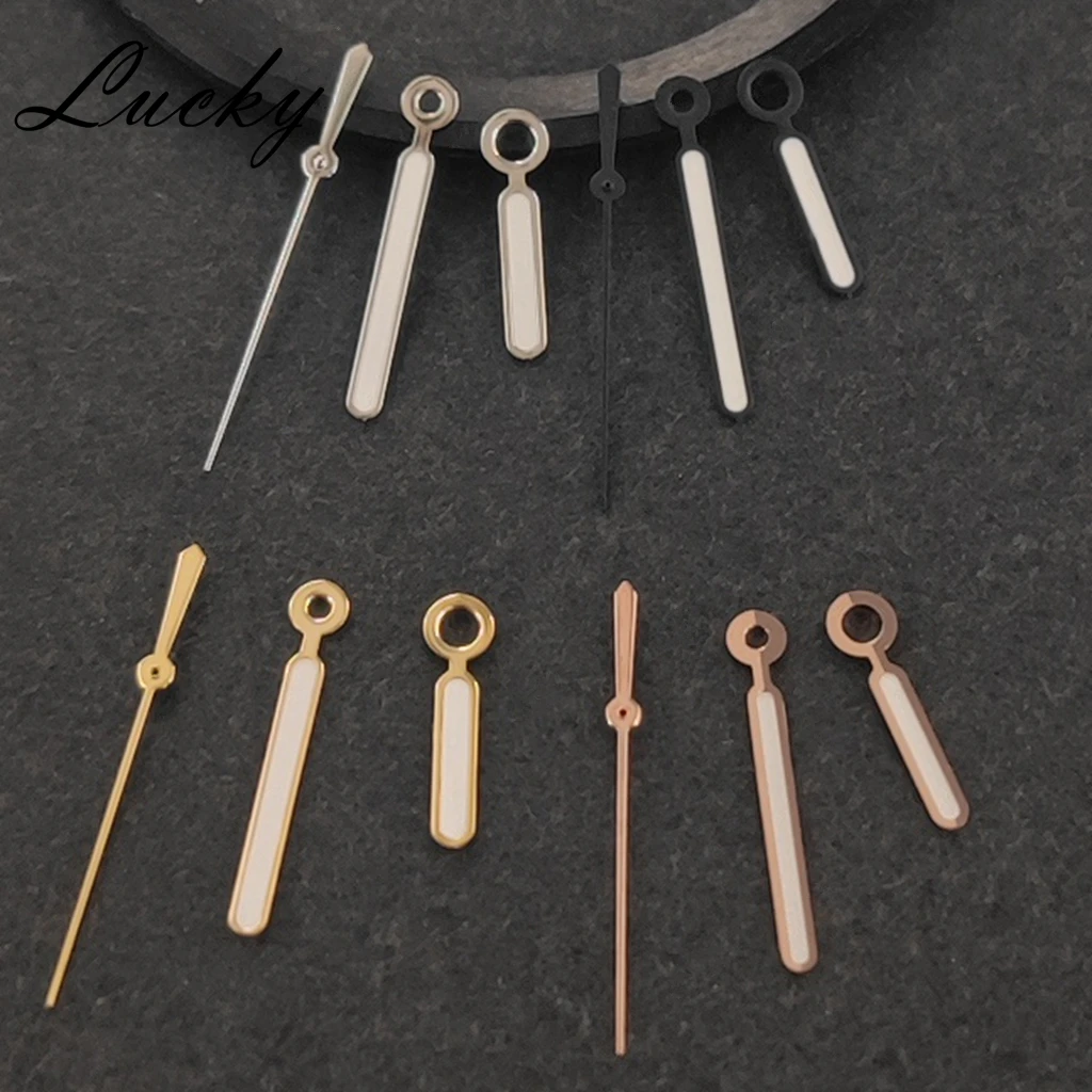 NH35 Black/Rose Gold/Silver/Gold Watch Hands Suitable NH35 NH36 7S26 4R35 4R36 Movement Green Luminous Seiko Watches Pointer ﻿