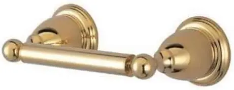 

Polished Brass Toilet Paper Holder, 11 Inch, Vintage Style Bathroom Accessory for Home Decor
