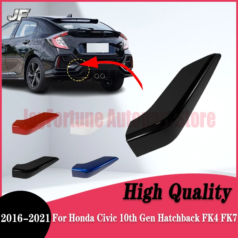 JF المصد الخلفي للسيارات سحب هوك غطاء تغليف لهوندا سيفيك 2016 2017 2018 2019 2020 2021 10th Gen Hatchback FK4 FK7