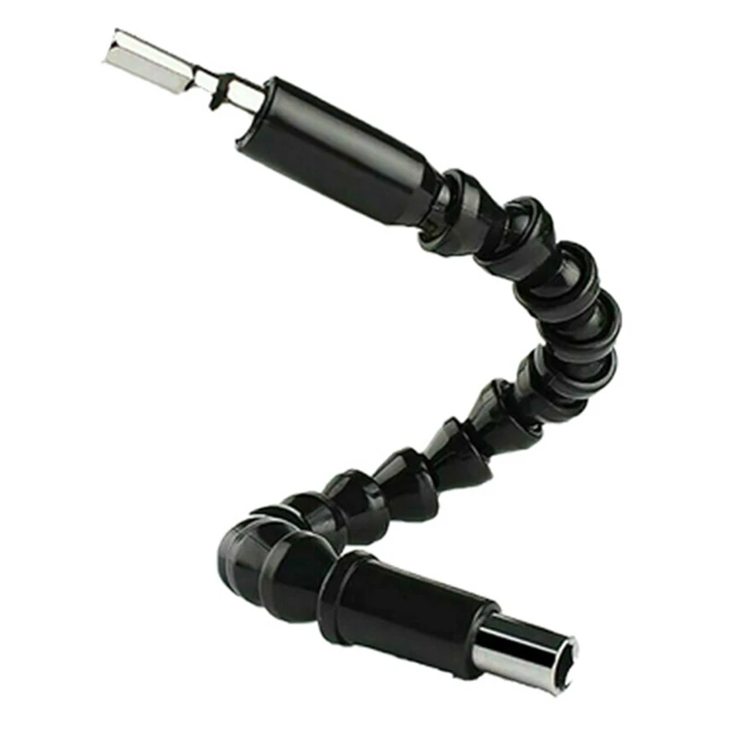 105 Degree Right Angle Drill Adapter Flexible Shaft Extension 105 Degrees 1/4 Inch Extension Hex Drill Bit Durable Easy Install