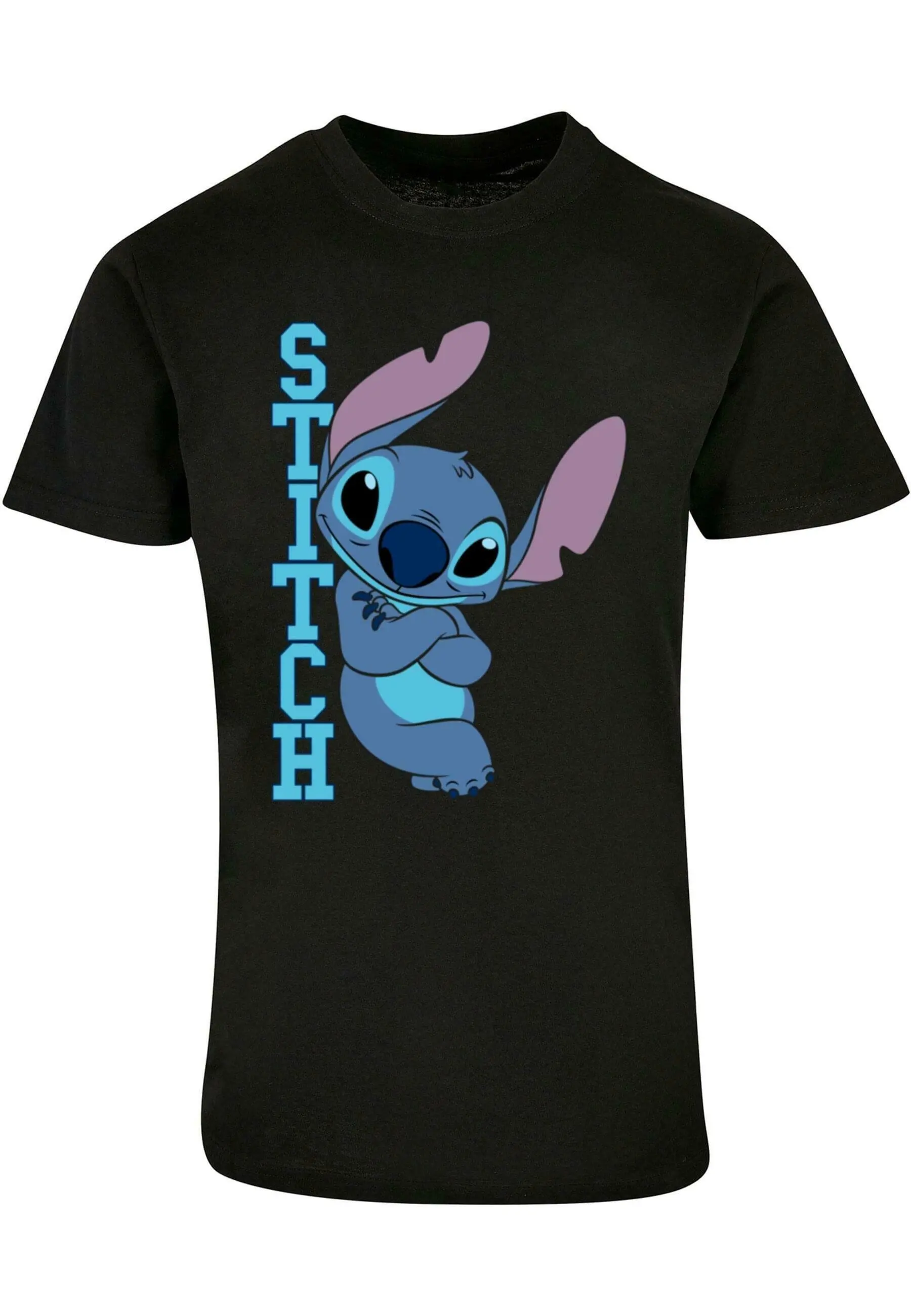 

Stitch Cartoon Graphic Printing Summer Autumn Winter Cotton Men's and Women's T-shirts Short Sleeves Luxury Outdoor Sports Brand