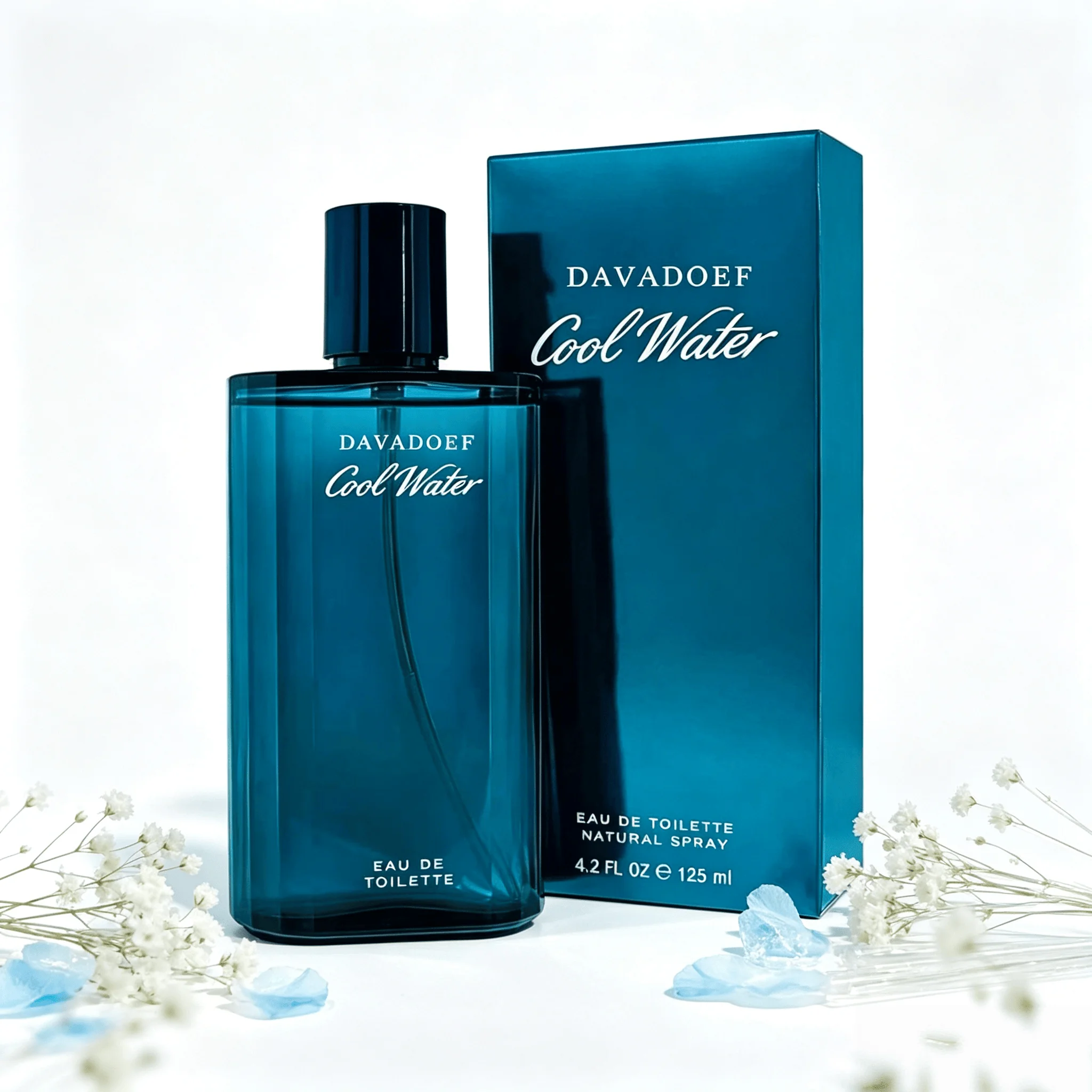 Davidoff Cool Water Men Perfume 125ml Eau De Toilette Natural Spray Long Lasting Marine Aquatic Scent Male Fragrance Luxury Gift Box For Daily Dating Travel view 5