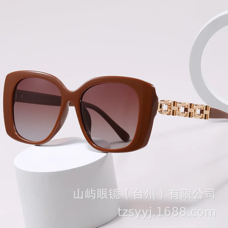 

Large Frame Retro Polarized Sunglasses Women Luxury Fashion Trendy Street Style High Quality Vintage Chic Sun Glasses​​ 2026