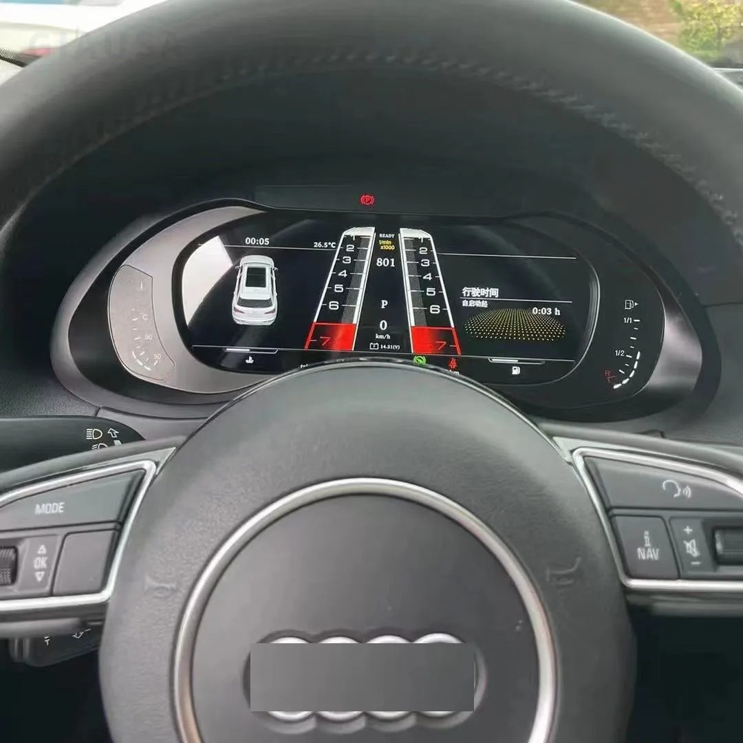 

Автомобильный ЖК цифровой кластер Виртуальная кабина SpeedMeter Dash для Audi A4L A4 A5 Q5 2008 2009 2010-2018 приборная панель