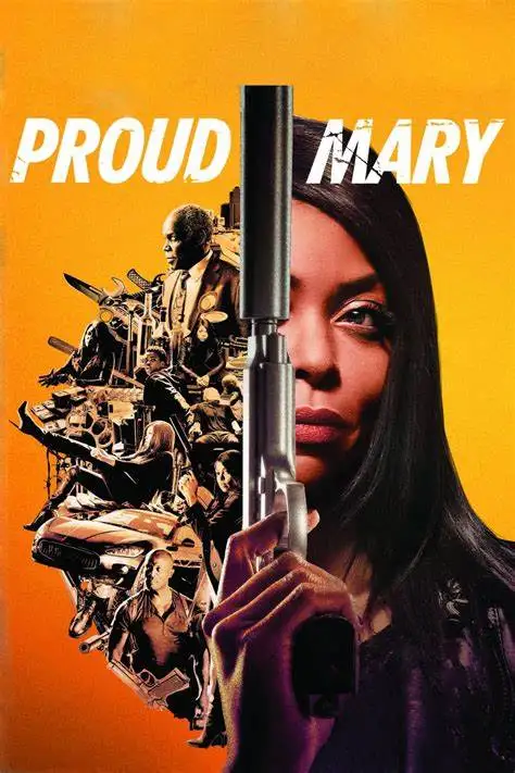 Movie Proud Mary Art print Silk poster Home Wall Decor