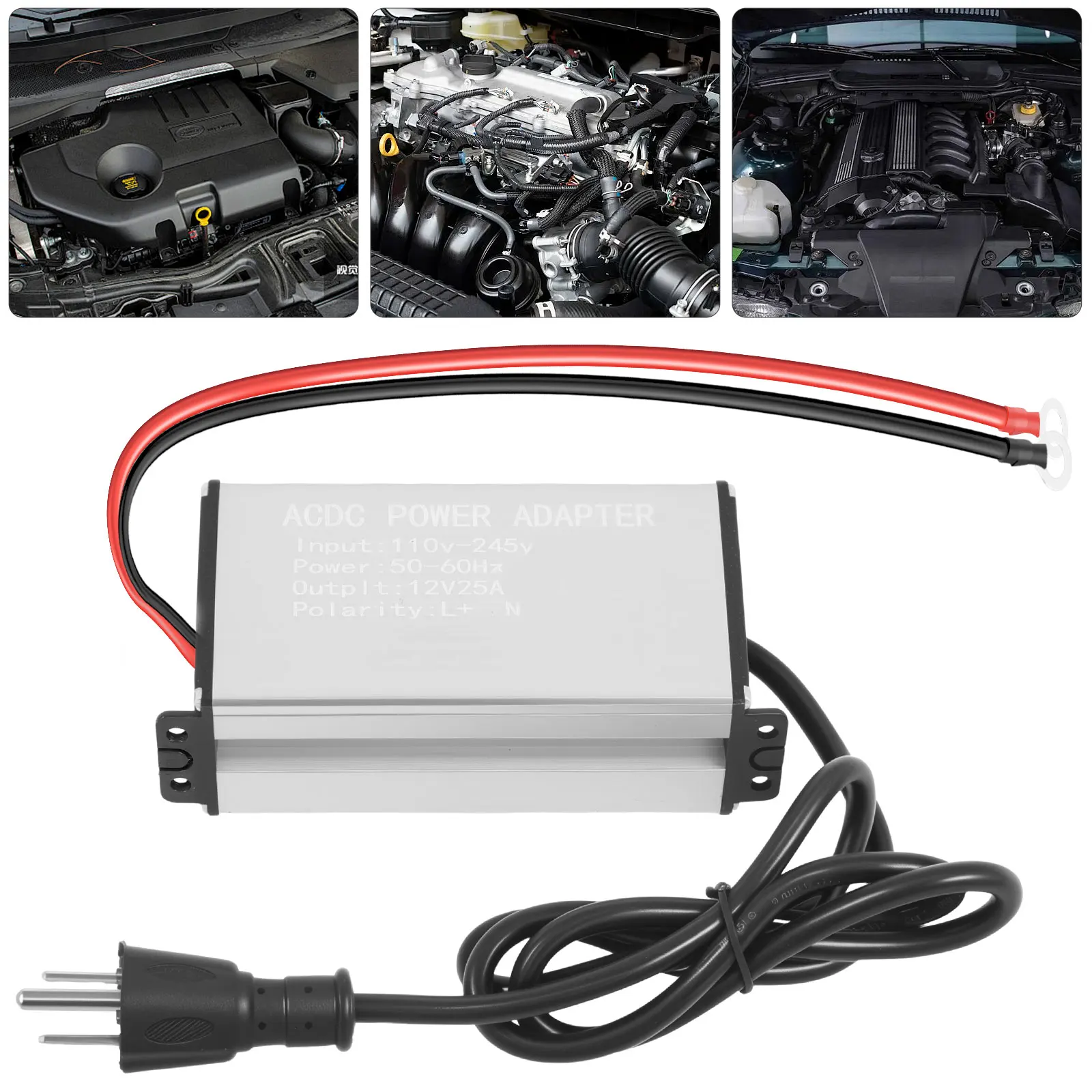 

Адаптер преобразователя мощности для дизельного воздухонагревателя переменного тока 110-245 В с несколькими механизмами безопасности, адаптер трансформатора питания для внедорожника RV