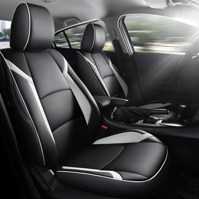 Car Special Seat Cover For Mazda 3 Axela 2014 2015 2016 2017 2018 Car Seat Protector Covers PU leather Cushion Auto accessories