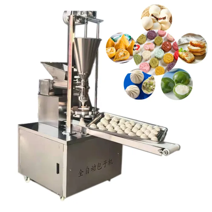 Saudi Arabia Knishes Steam Bun Making Machine Baozi Forming Mochi Ice Cream Machine Siopao Maker Mochi Making Machine Bar Cookie