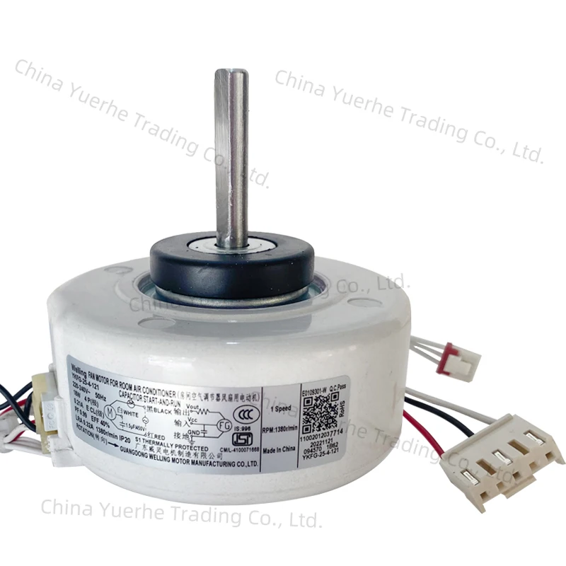 

new for air conditioner motor RPG20D=RPG20E=RPG20B YKFG-25-4-121 RPG20D RPG20E RPG20B Fan air conditioner motor good working