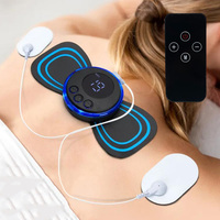 Electric Neck Massager Mini Body Muscle Stimulator Low Frequency Instrument Back Cervical Calf Patches Joints Pain Relief Health