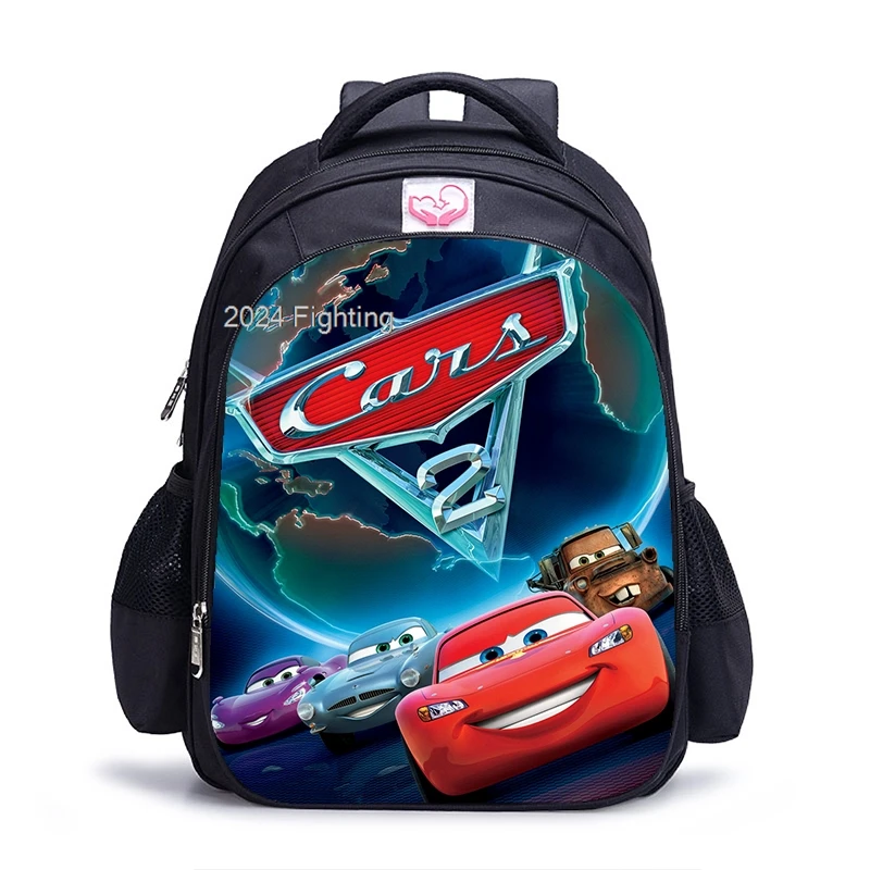 16 Inch Disney Pixar Cars Lightning McQueen Children School Bags Orthopedic Backpack Kids School Boys Girls Mochila Catoon Bags