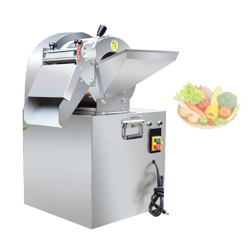 

Onion Slicer Machine Fully Automatic Chopping Vegetables Restaurant Kitchen Vegetable Shredder Electric Potato Cutter