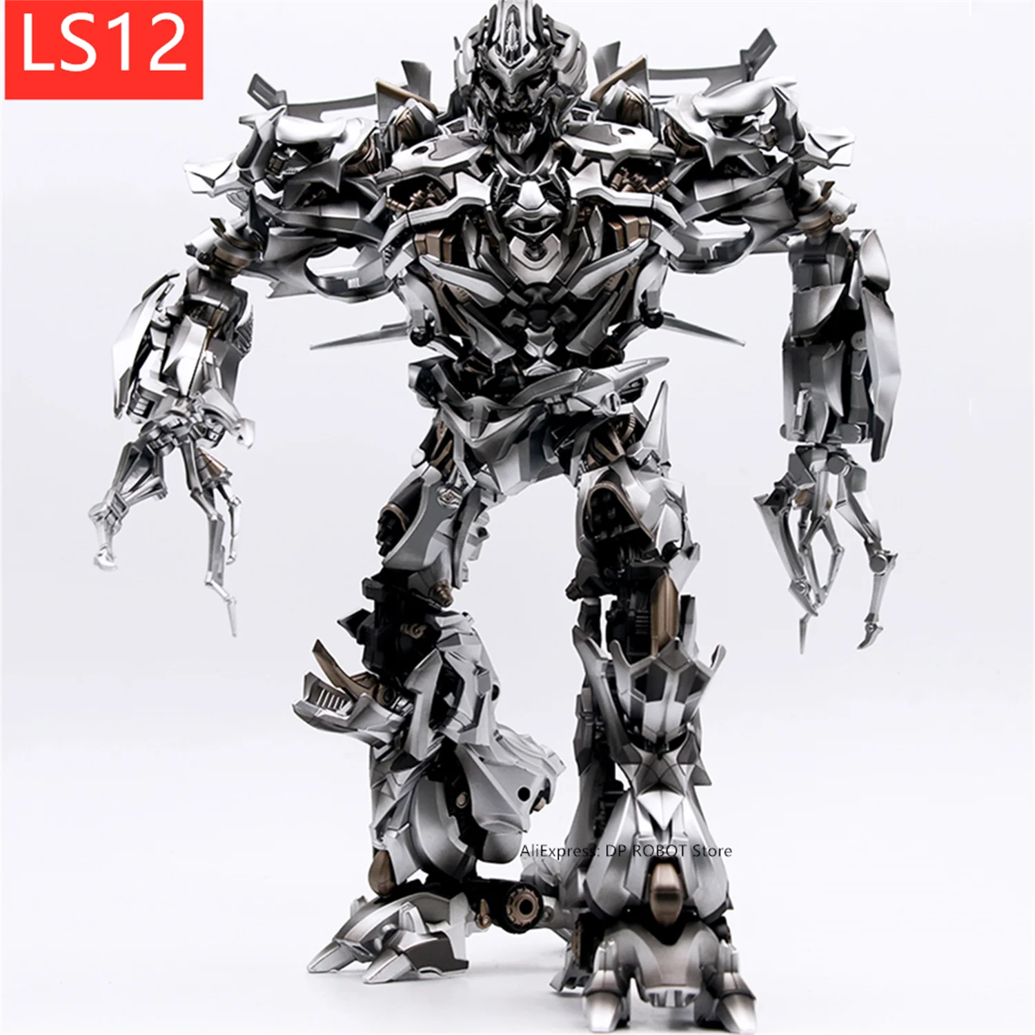 【IN STOCK 2.0】Transformation AOYI BMB LS-12 LS12 2.0 MG Tank Megatank METAL Action Figure Robot Toys