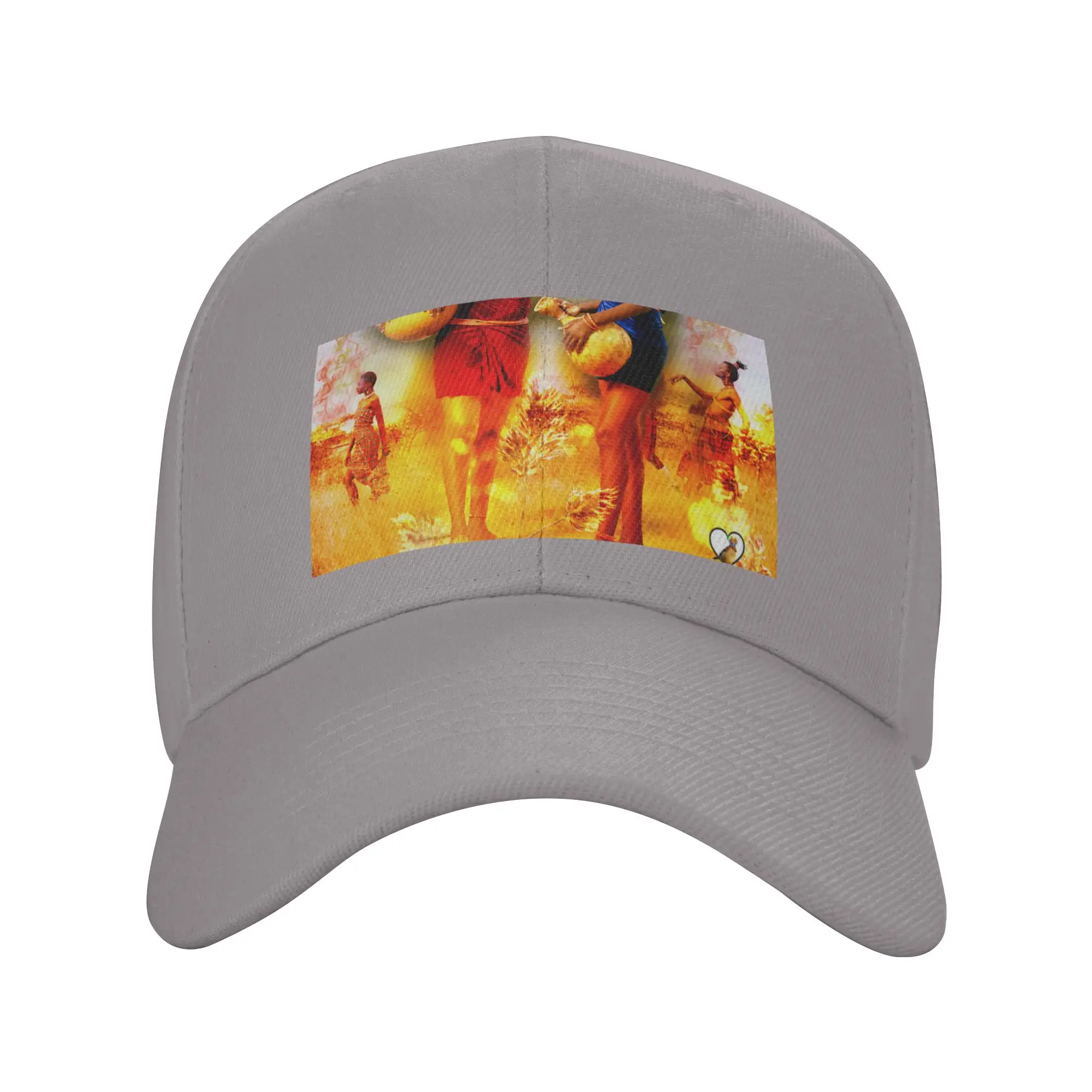 African Leisure Stories Trendy Baseball Cap Garden Work Solid Color Headwear