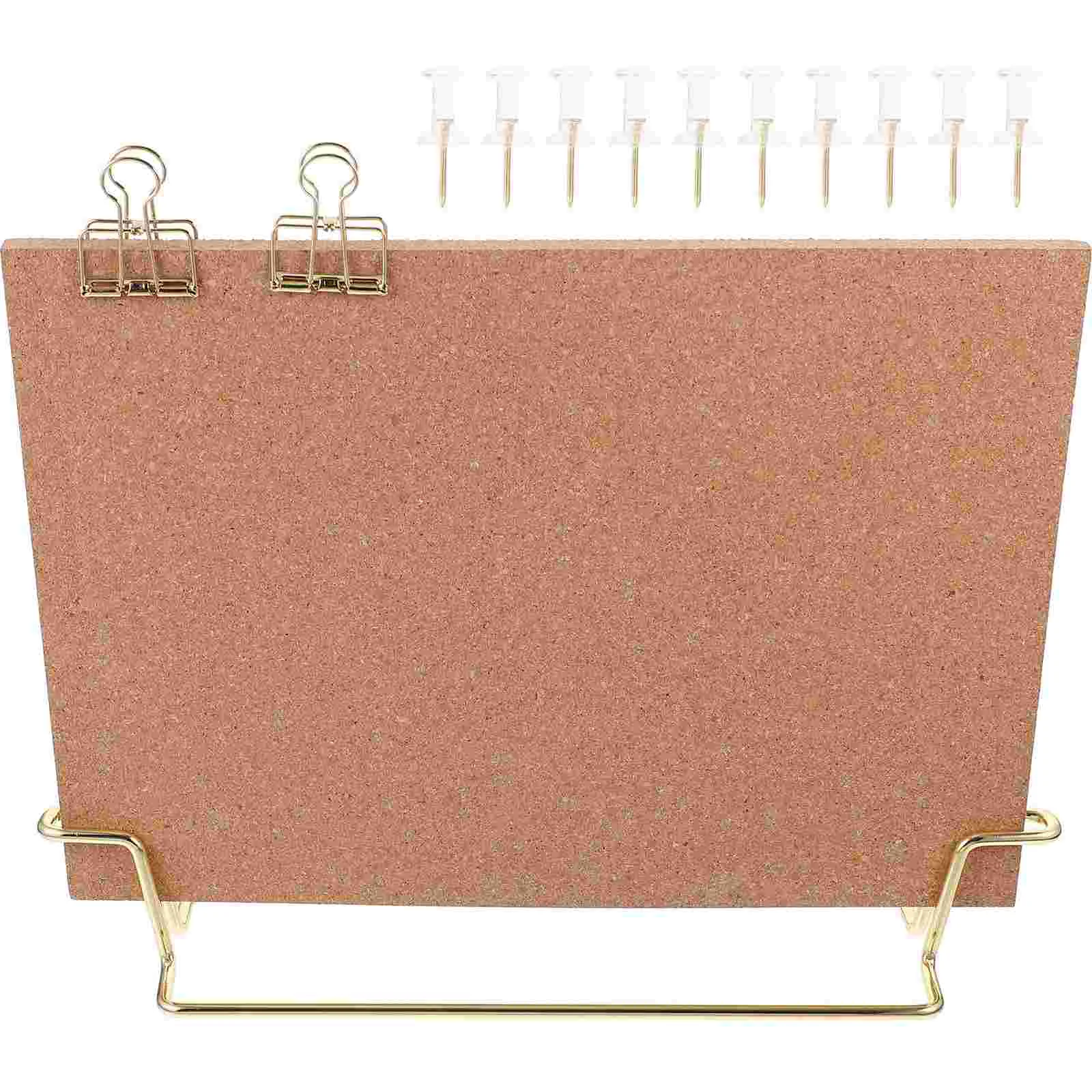 Message Board Cork Office Note Photo Wall Display Bracket Announcement Desk Decorations Small Bulletin Whiteboard for Pictures