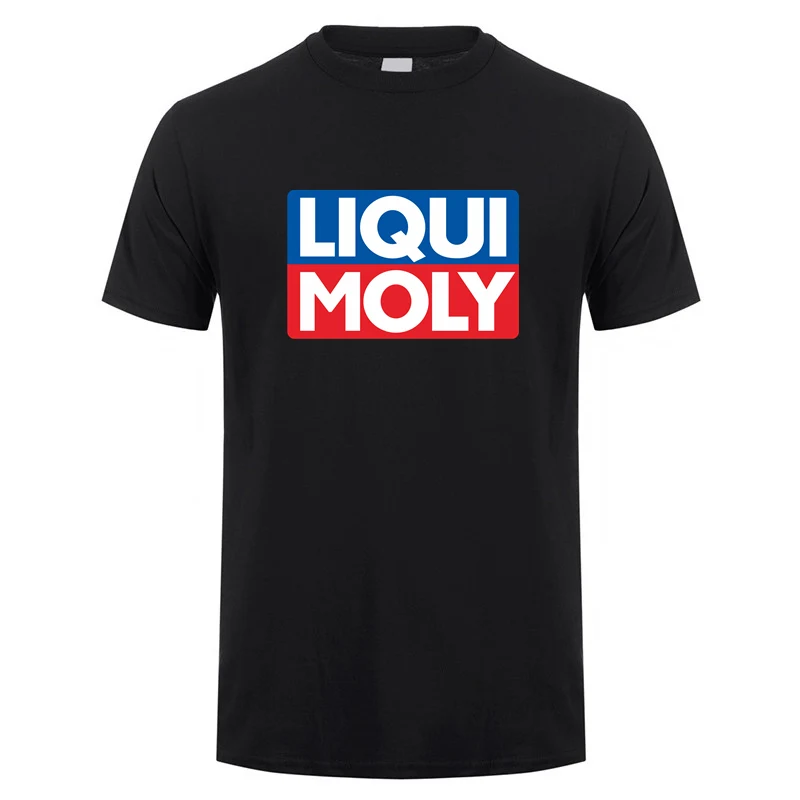 Liqui Moly Lubricants Oil Logo T Shirt Men Casual T-shirt Short Sleeve Mans Cool Tops Liqui Moly Tshirt