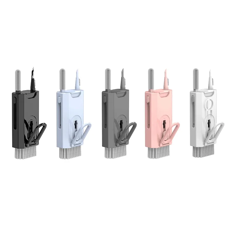 2025 New Eight In One Computer Cleaning Brush Kit Keyboard Earphone Earbuds Clean Tool Set Headset Keyboard Cleaner Keycap Pulle