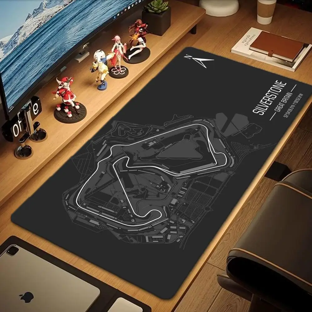 Monaco Formula 1 Racing Circuit Mouse Pad Gaming Mousepad Pc Accessories Keyboard Mat Desk Protector Mats Anime Mouse Pads