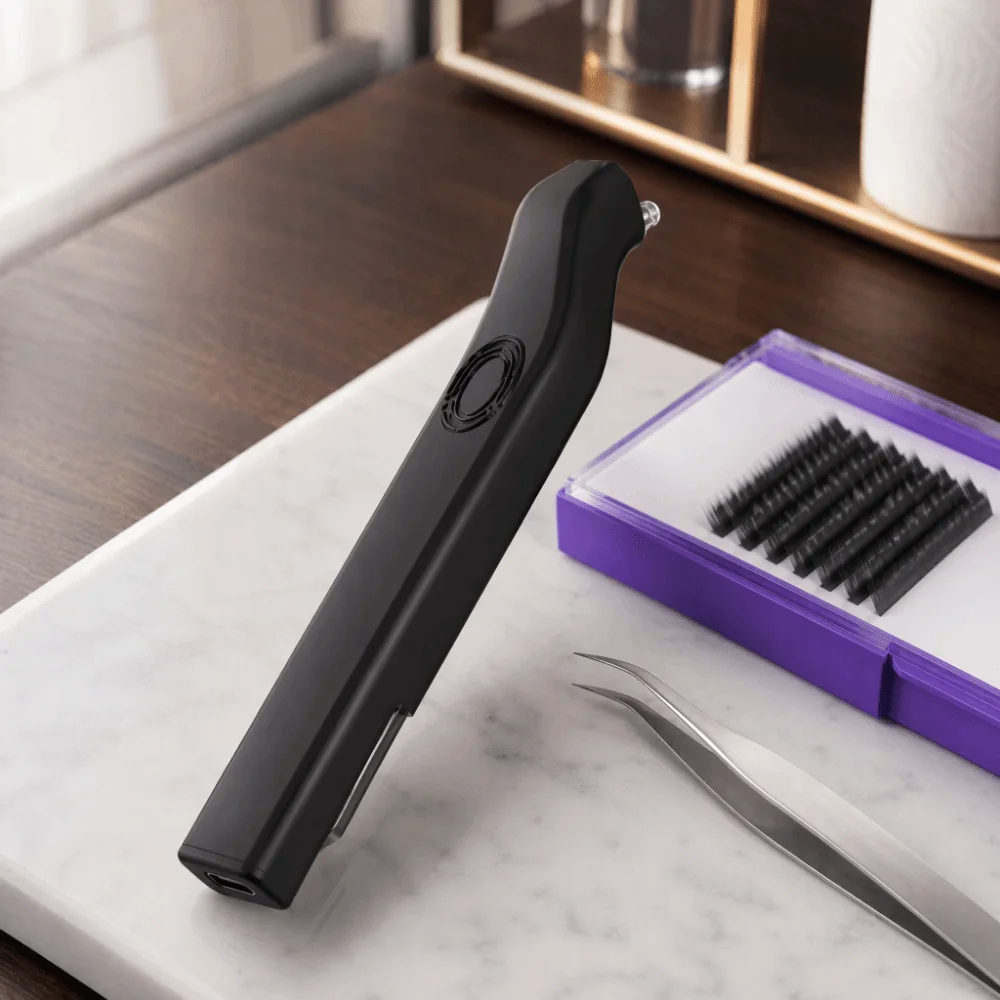 UV Curing Lash Tweezer Lamp Rechargeable Mini Size Eyelash Extension Lamp New Design Wireless Handheld Handheld Tweezer Lamp
