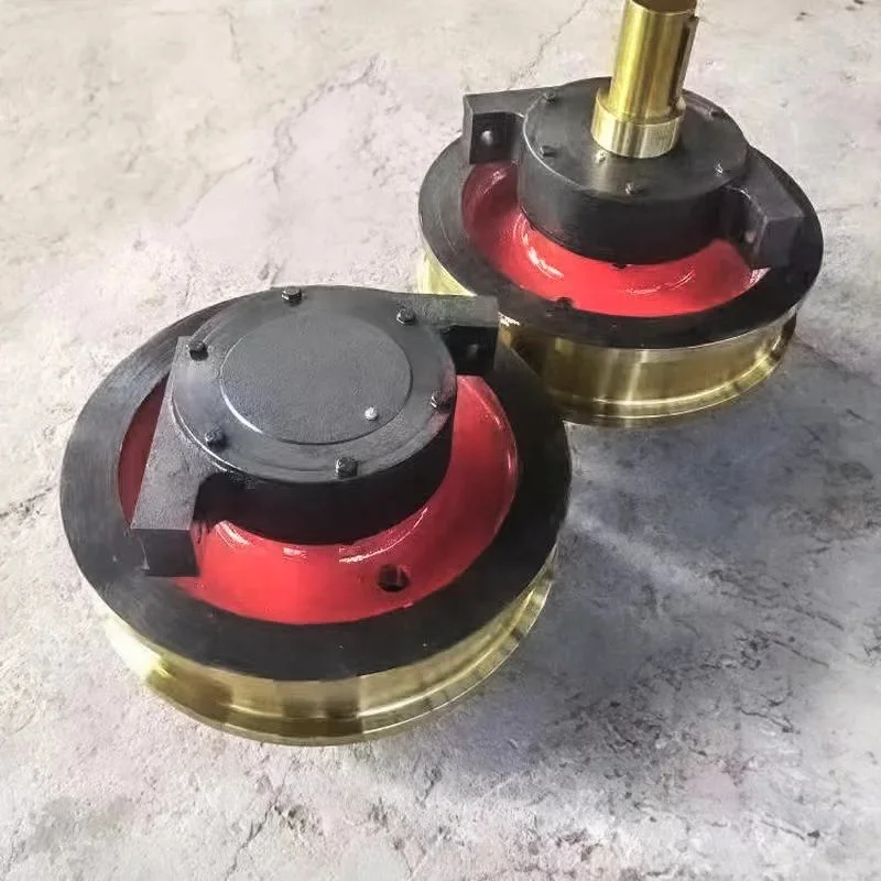 Casting Crane Wheels Forging Stainless Steel Wheel Block Double And Single Flanged Crane Track Wheel