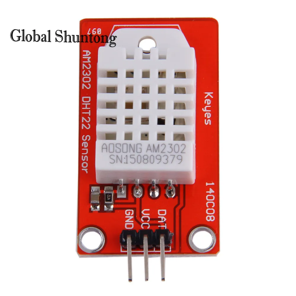 Original AM2302 DHT22 High Precision Digital Temperature Humidity Sensor Module Single-chip Board for Arduino R3