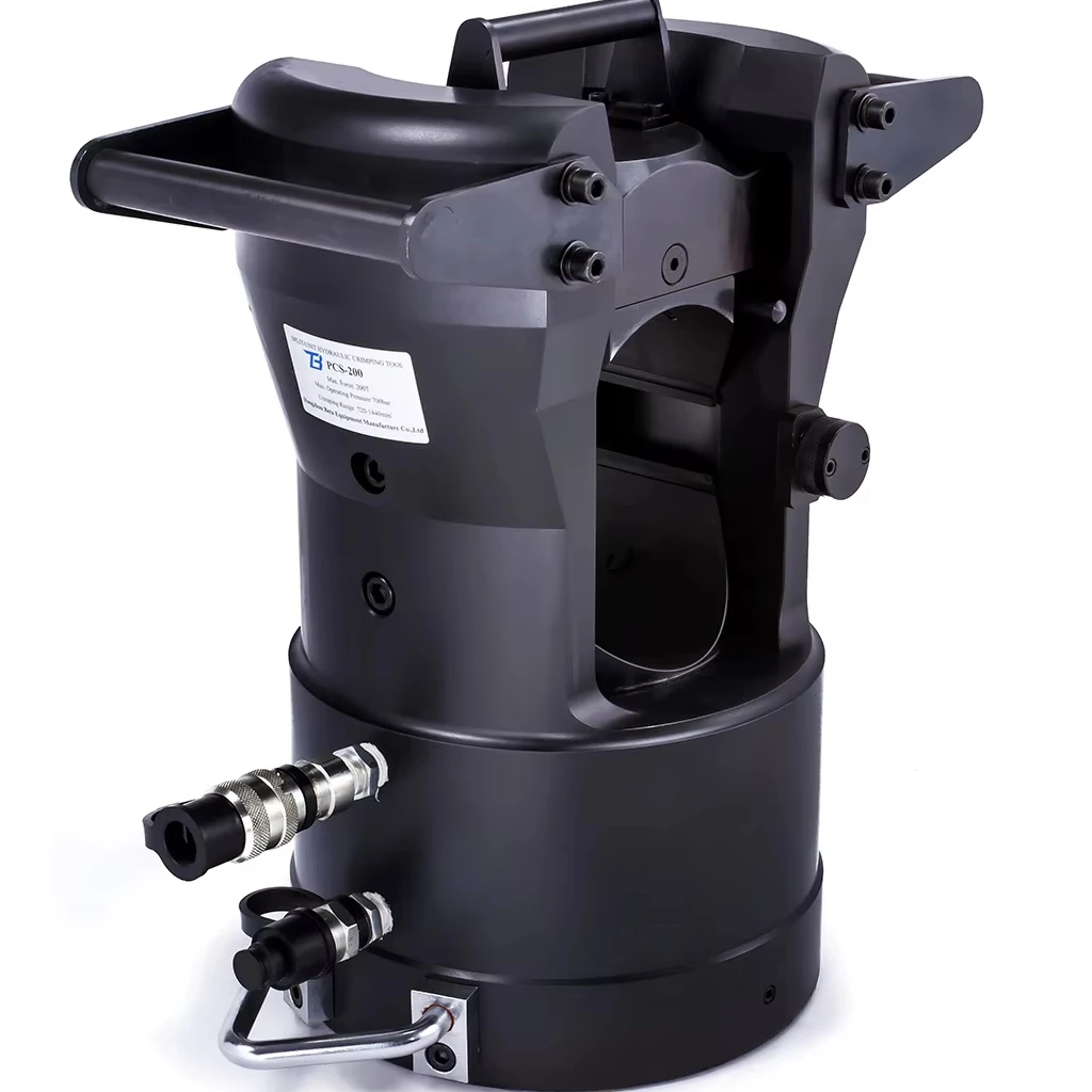 

PCS-200 double action hydraulic press joint