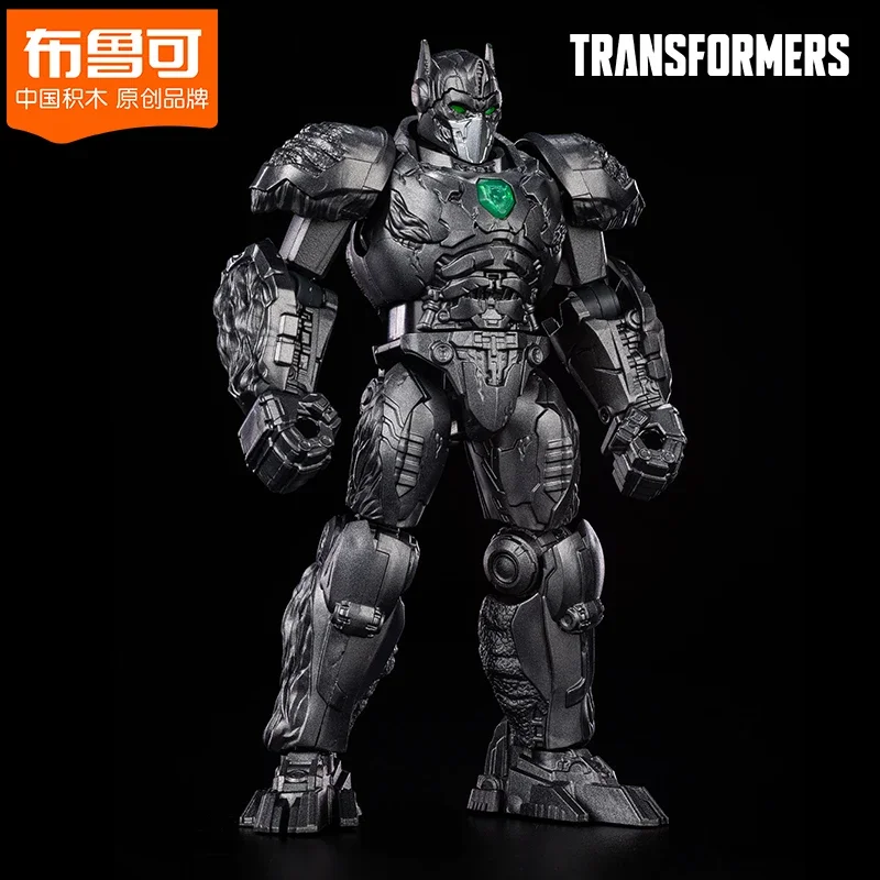 Transformers Optimus Prime Bumblebee, Bloco de Construção Capitão Orangotango, Brinquedos Modelo de Montagem, Batalha Danos Além da Edição, Genuíno