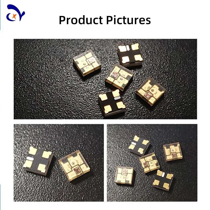 50PCS 1515 phantom color control led light beads built-in IC WS2812B light beads 5V 1515RGB miniature led light beads