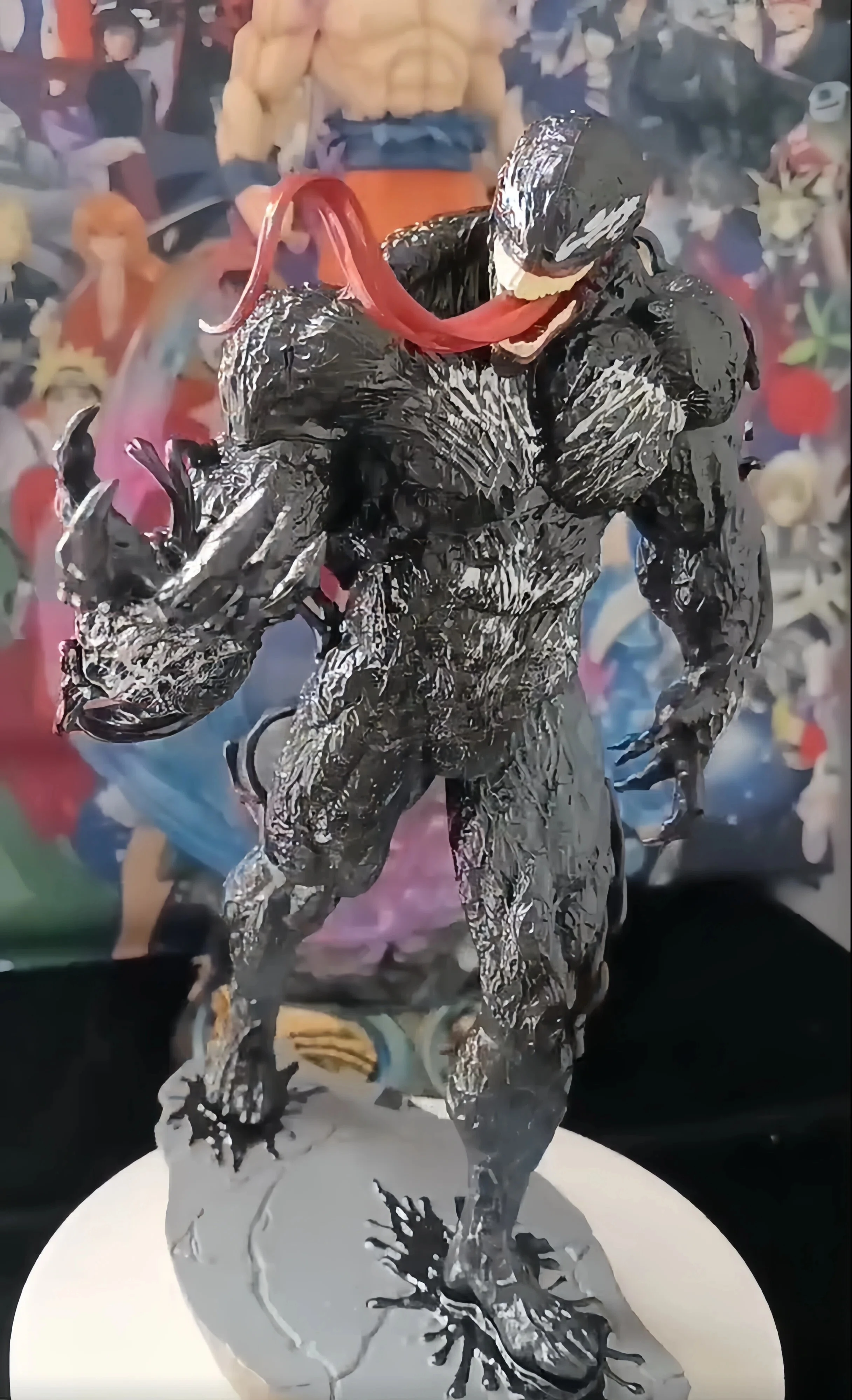 

Новая 30-сантиметровая фигурка Venom Long Tongue Legends Series, экшн-фигурка, аниме, модель из ПВХ, коллекция Gk, статуя, аниме-фигурка, подарок-сюрприз