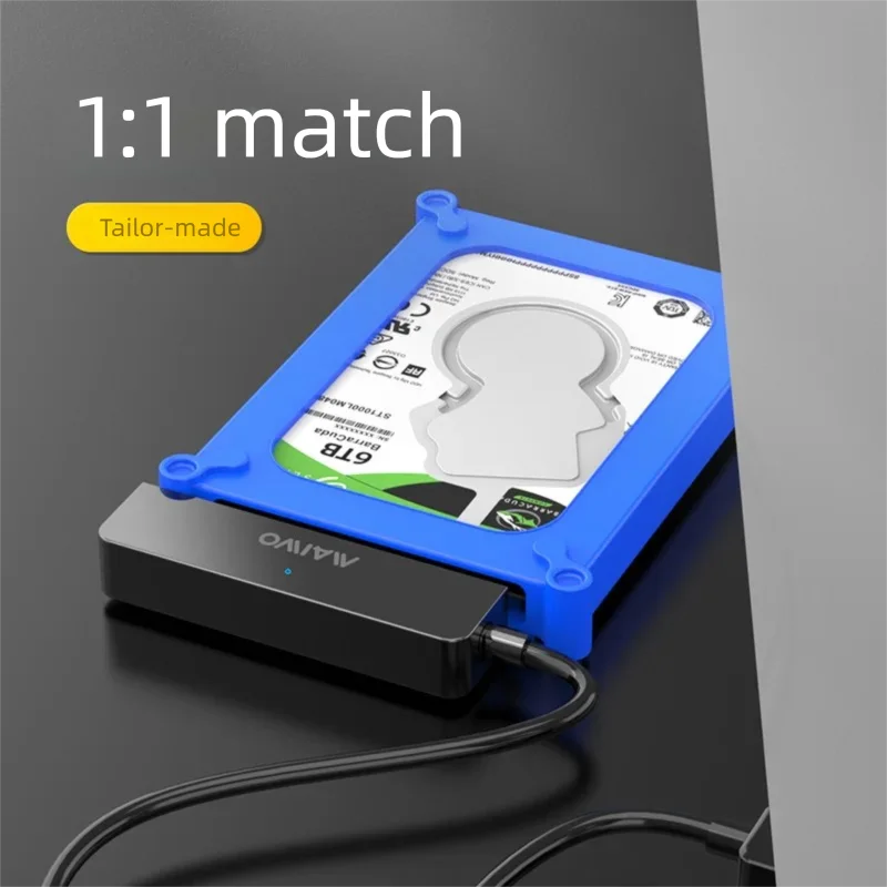 MAIWO HDD Protective Case 2.5 3.5 Inch Bare Hard Drive Silicone Protective Cover External Protection Anti Knock Hard Drive Cover