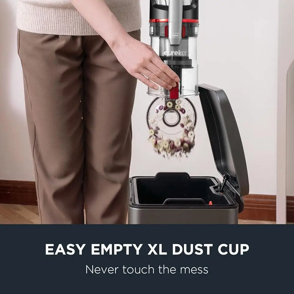 مكنسة كهربائية لاسلكية خفيفة الوزن بقدرة 450 وات، محرك BLDC قوي، مصابيح أمامية LED، ترشيح HEPA، بطارية إضافية، مزيل شعر الحيوانات الأليفة