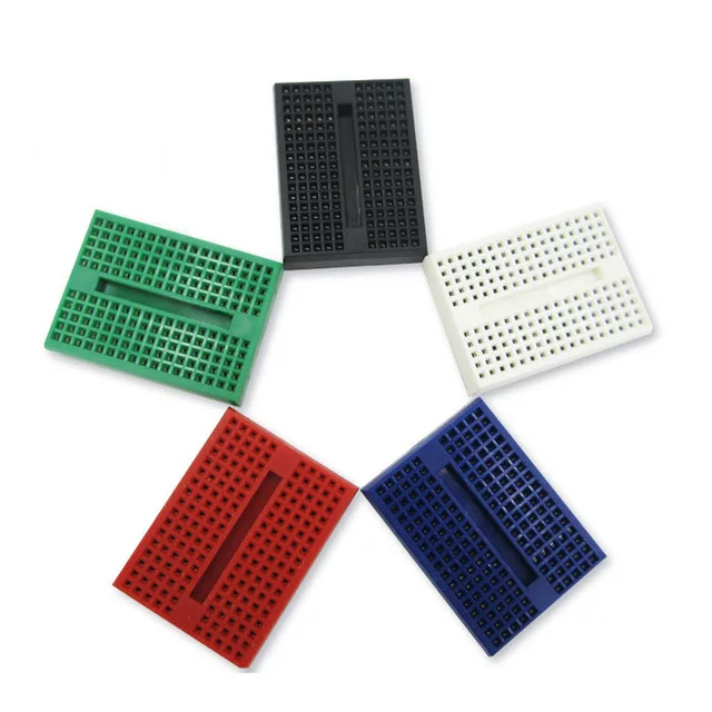 5PCS/LOT SYB-170 Mini Solderless Prototype Breadboard 170 Tie-points Compatible with UNO MEGA 2560