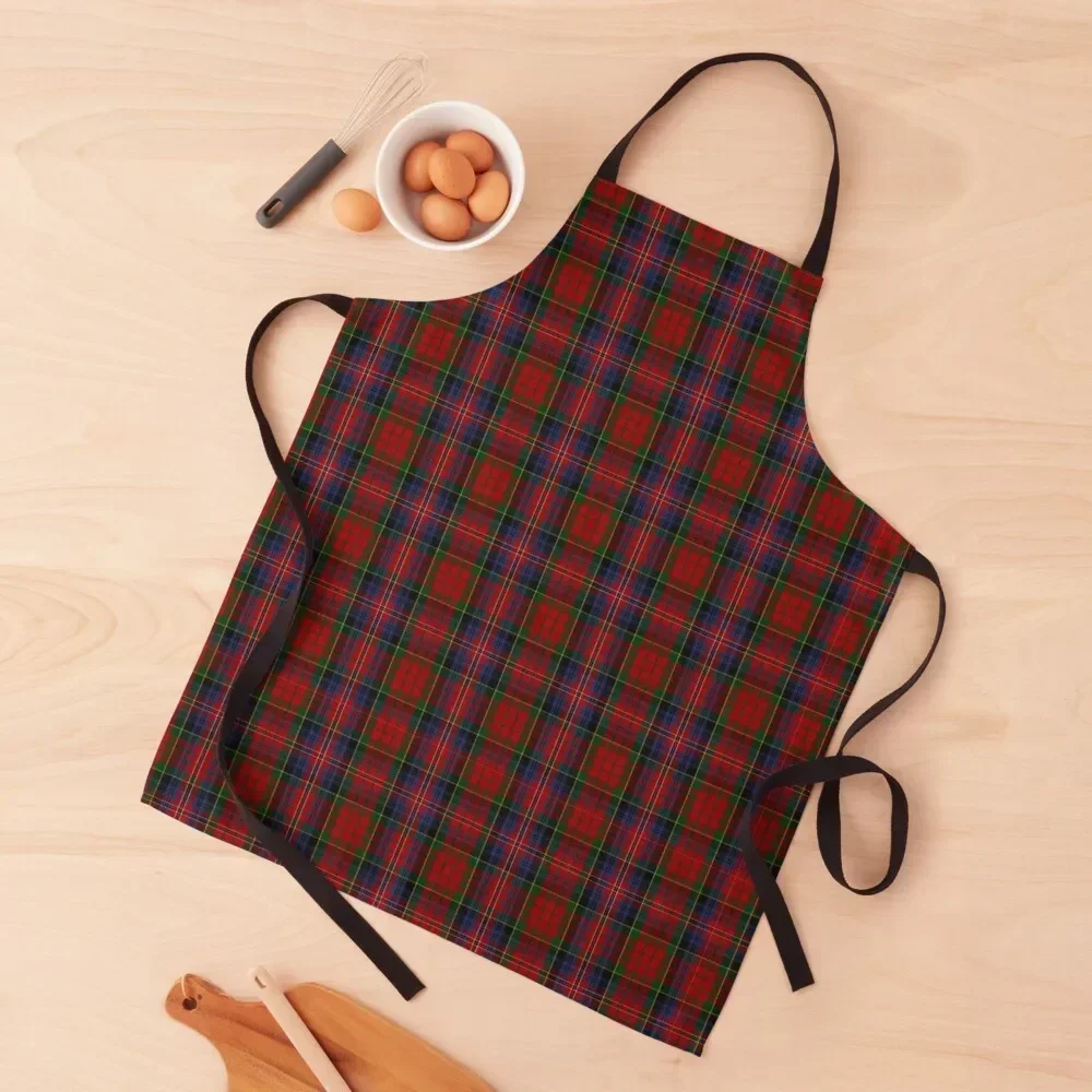 MacPherson Clan Tartan Apron Funny barber uniform Apron