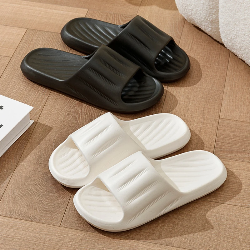 

Мягкие бесшумные тапочки Soft Cloud Eva для дома, женские летние 2026, легкие портативные дорожные тапочки, женские домашние шлепанцы больших размеров