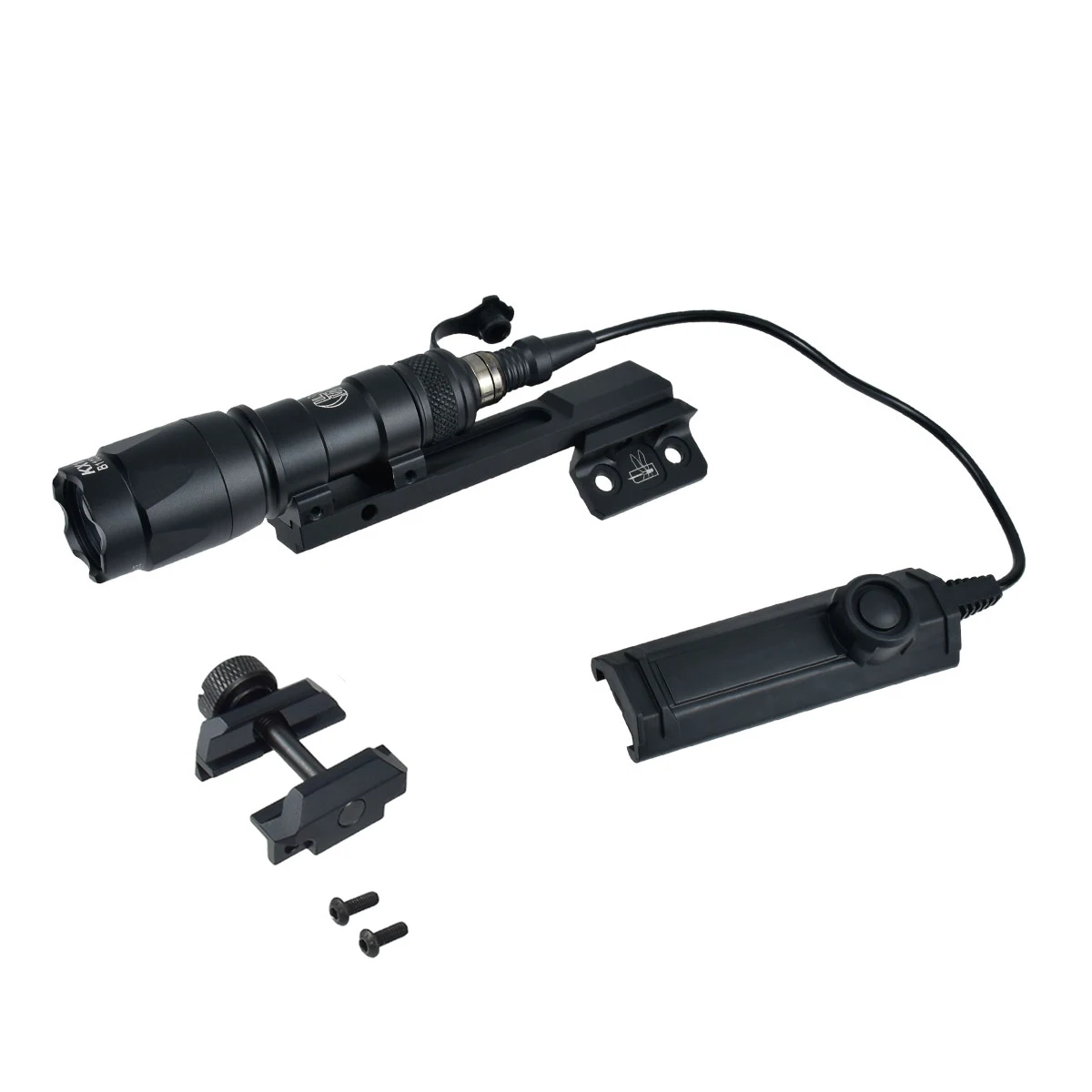 Surefire M300B M600B Powerful Flashlight with Extended Side Mount Fit 20mm M-LK Keymod for AR15 M300C M600C Scout LED Light