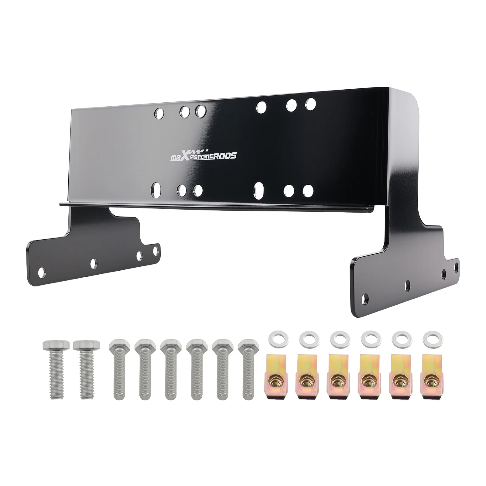 طقم حامل من الفولاذ الأسود لـ Polaris ATP/Magnum/Xplorer 330-500 1995-2008 #2