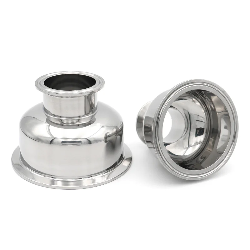 Reducer Hemispherical SS304 Stainless Steel Sanitary 1.5